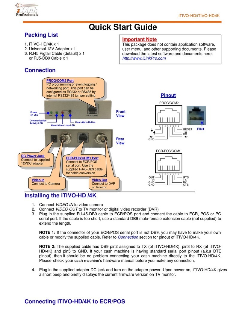 iLink iTIVO-HD User manual
