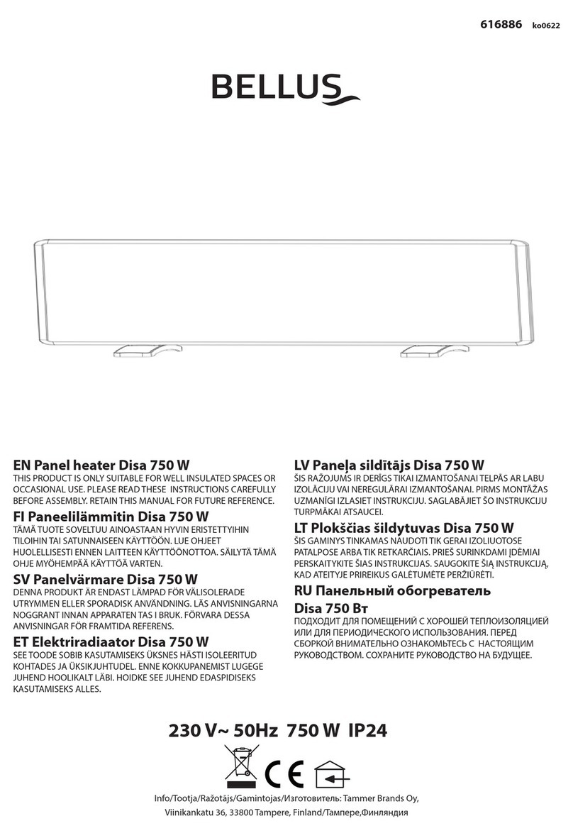 Bellus Disa instruction manual
