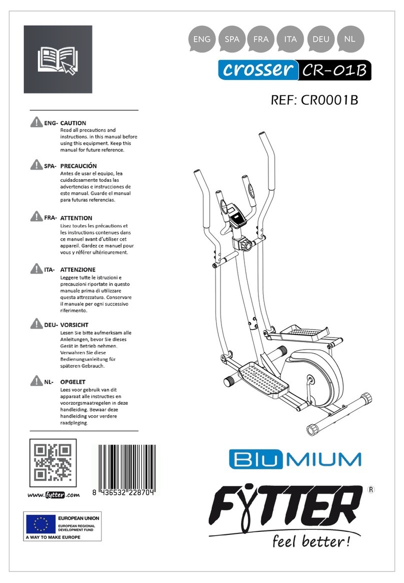 FYTTER Blu MIUM crosser CR-01B User manual