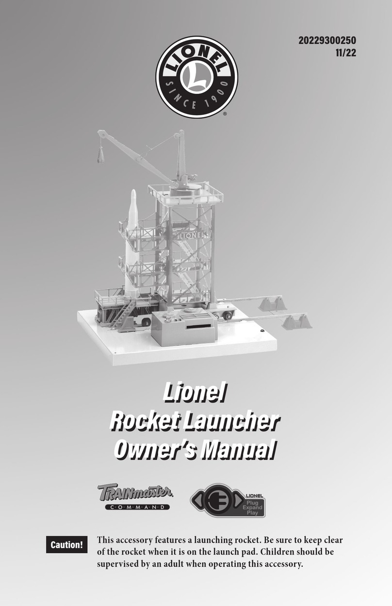 Lionel Rocket Launcher owner's manual