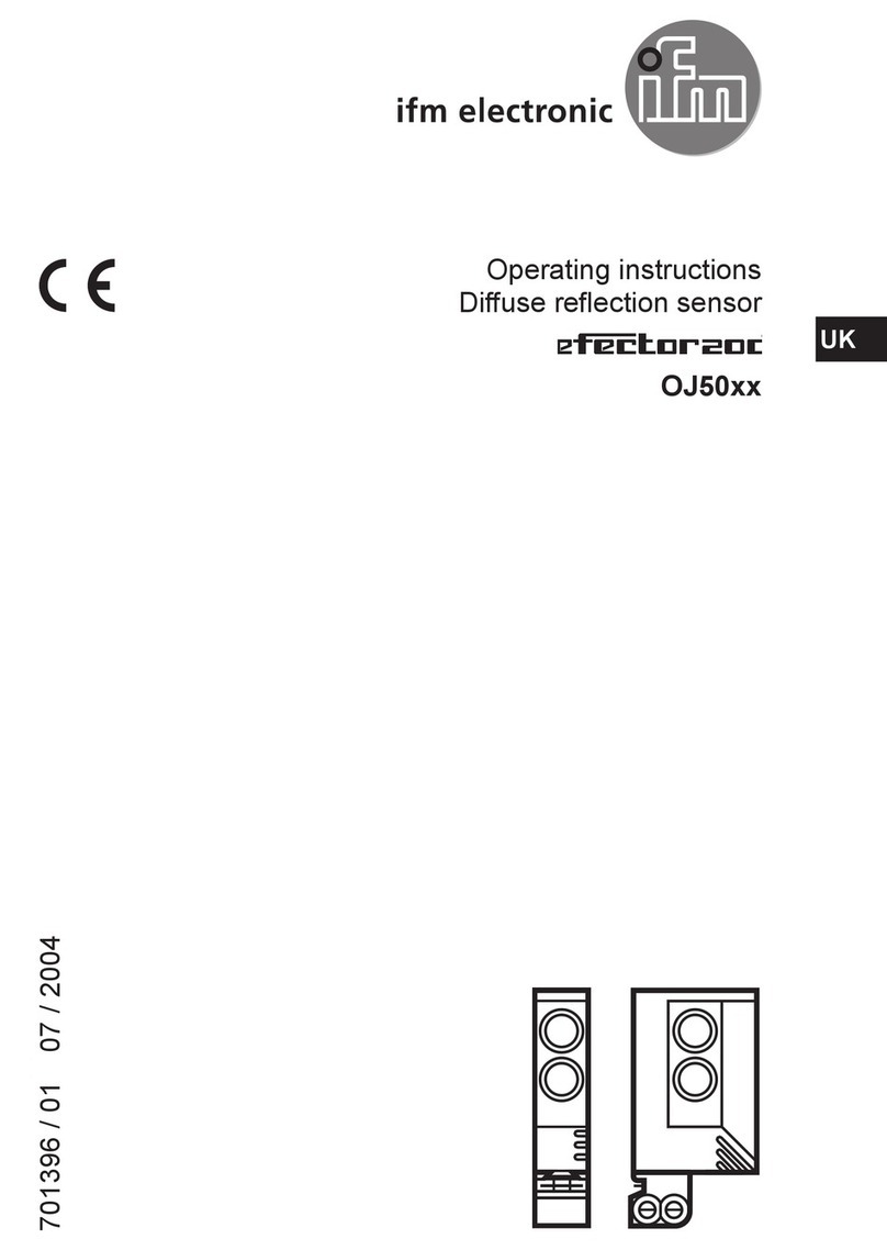 IFM Electronic efector 200 OJ50 Series Operating	 instruction