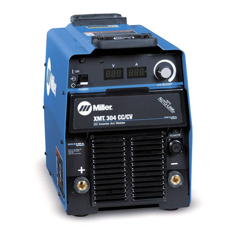 Miller XMT 304 CC/CV User manual