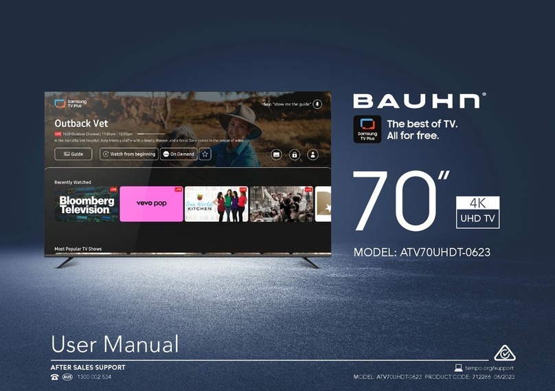Bauhn ATV70UHDT-0623 User manual
