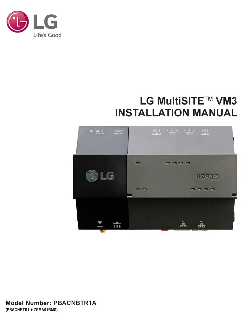 LG PBACNBTR1A installation manual