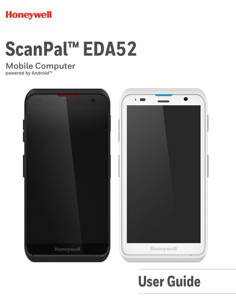 Honeywell ScanPal EDA52 User manual
