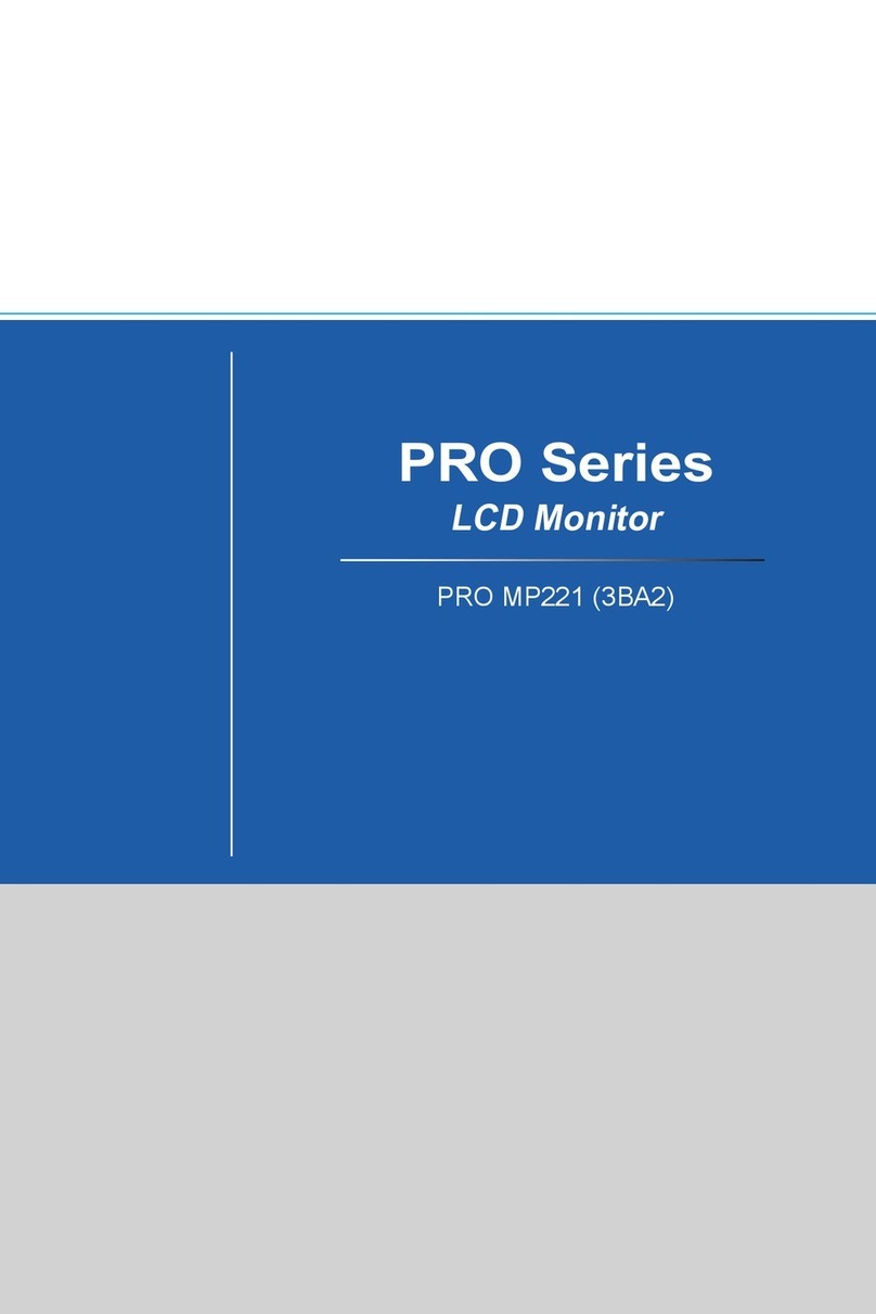 MSI PRO MP221 User manual MSI PRO MP221 User manual