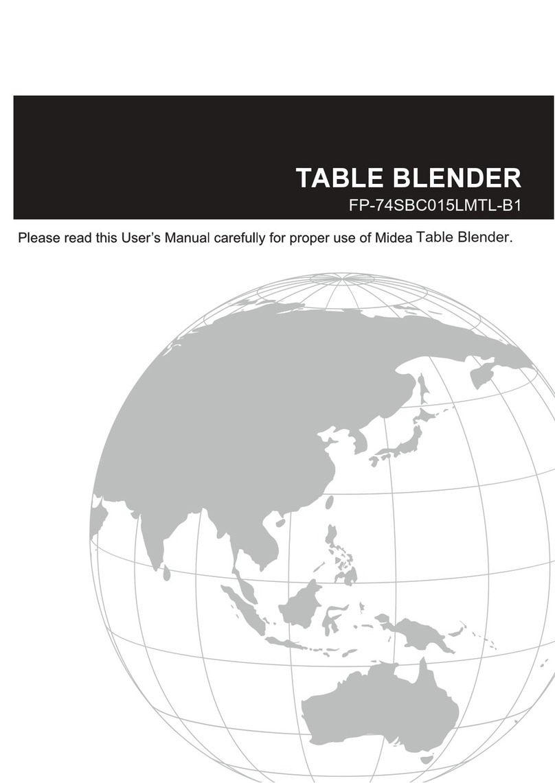 Midea FP-74SBC015LMTL-B1 User manual