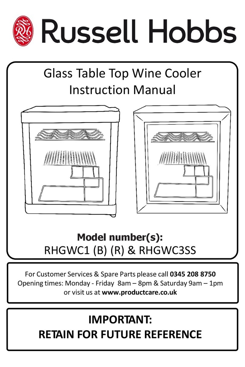 Russell Hobbs RHGWC1B User manual