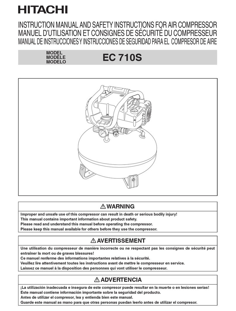 Hitachi EC 710S User manual