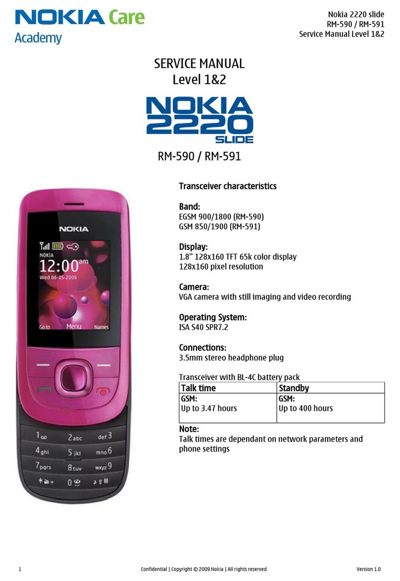 Nokia RM-590 User manual