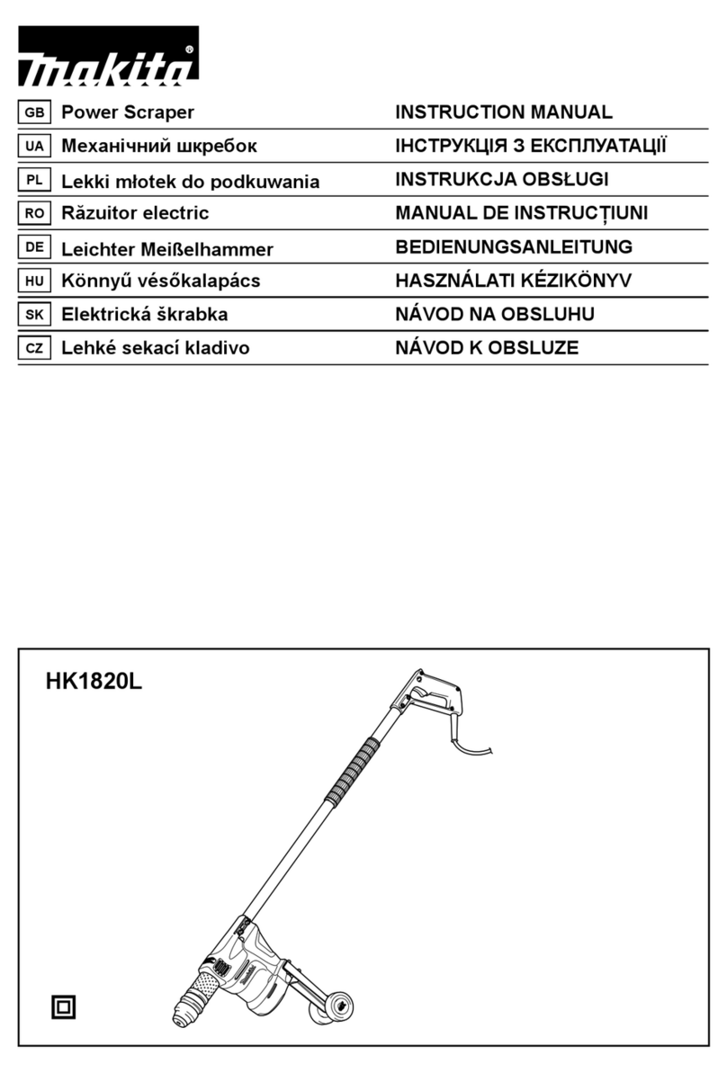 Makita HK1820L User manual