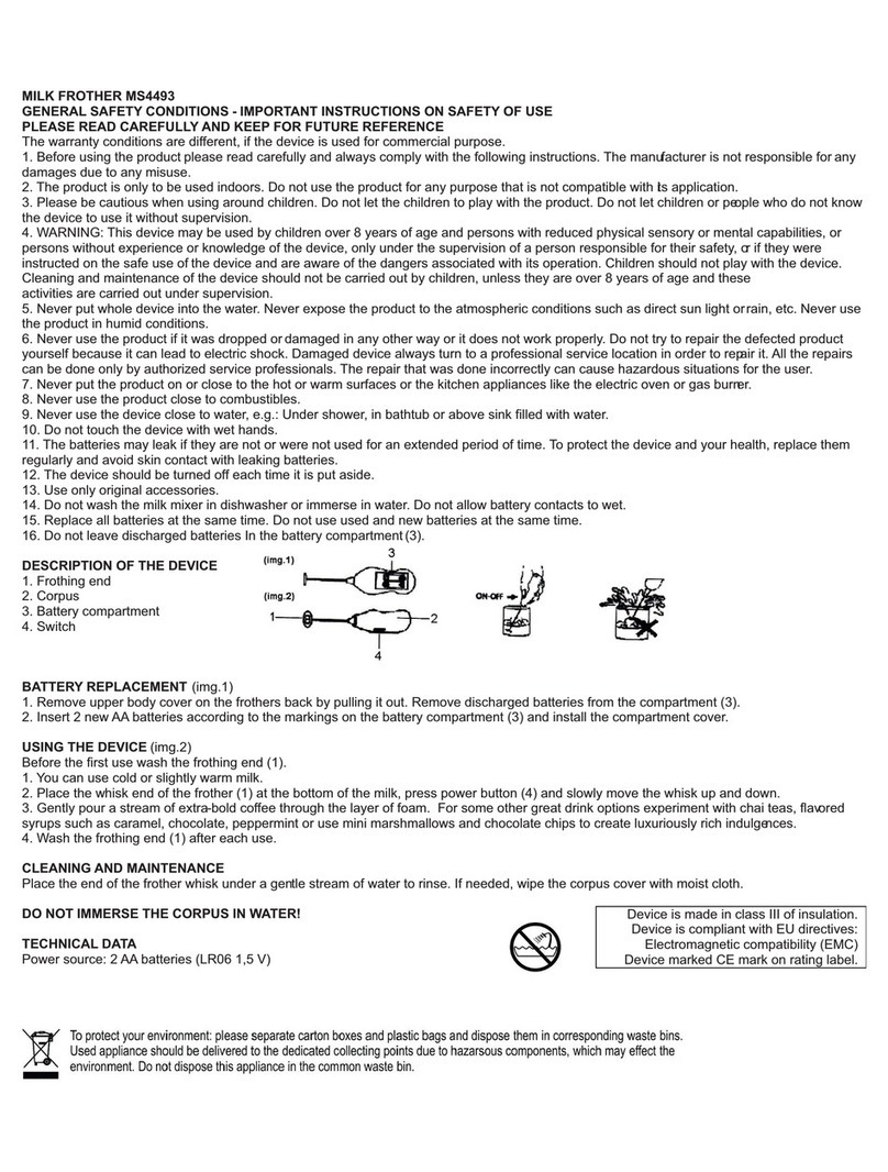 Mesko MS4493 User manual