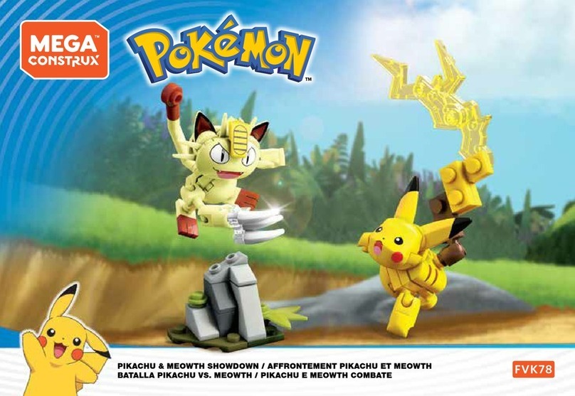 Mega Construx POKEMON FVK78 User manual Mega Construx POKEMON FVK78 User manual