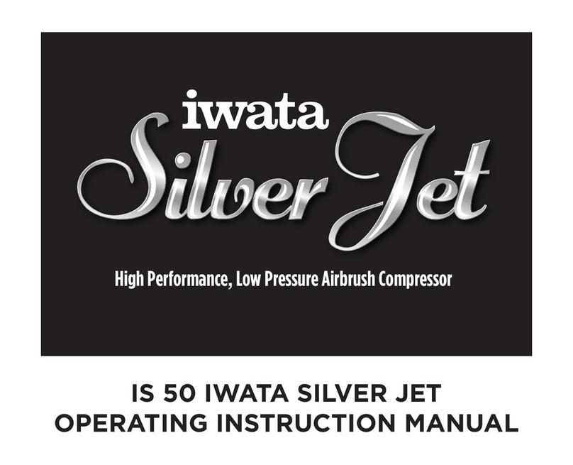 Anest Iwata Iwata SILVER JET IS 50 Operating instructions manual