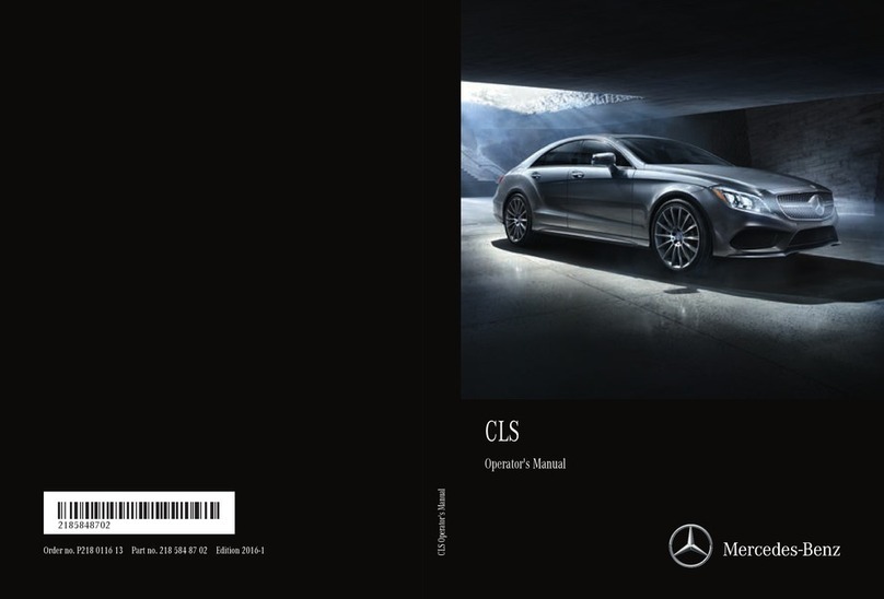 Mercedes-Benz CLS 2017 Operator's manual