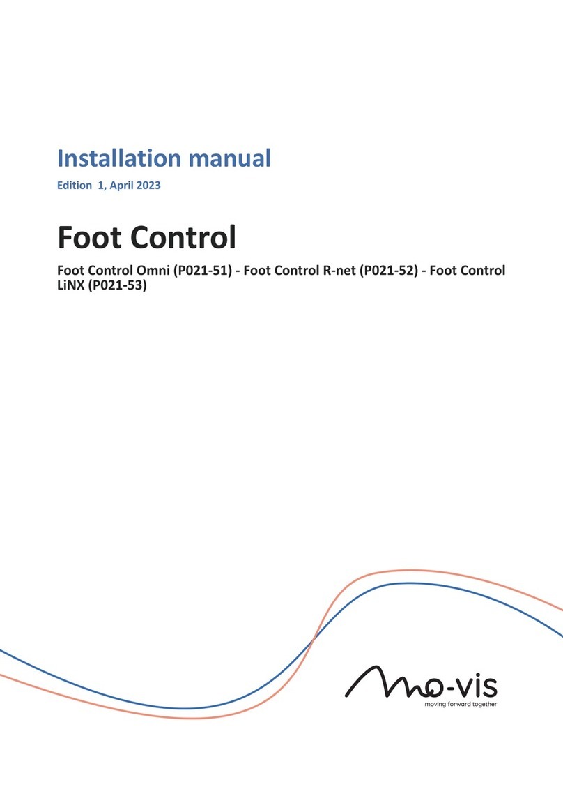 Mo-vis Foot Control Omni installation manual