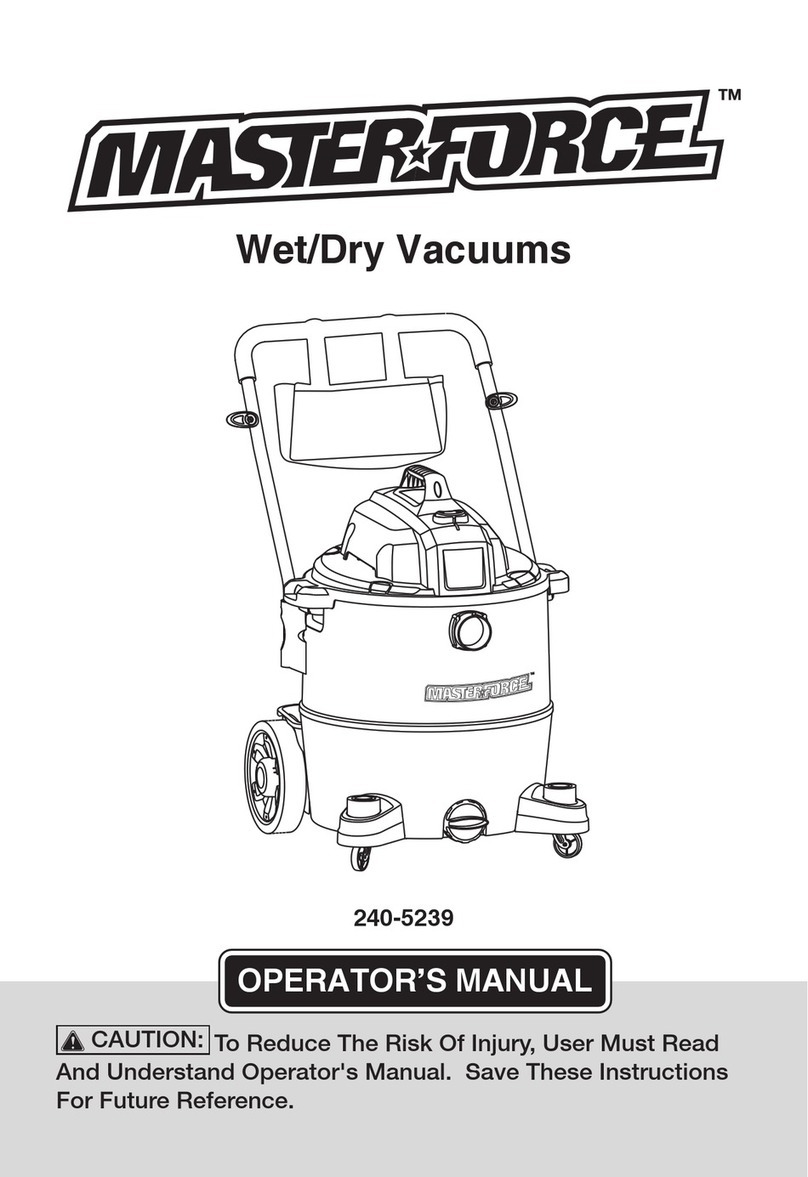 MasterForce 240-5239 User manual