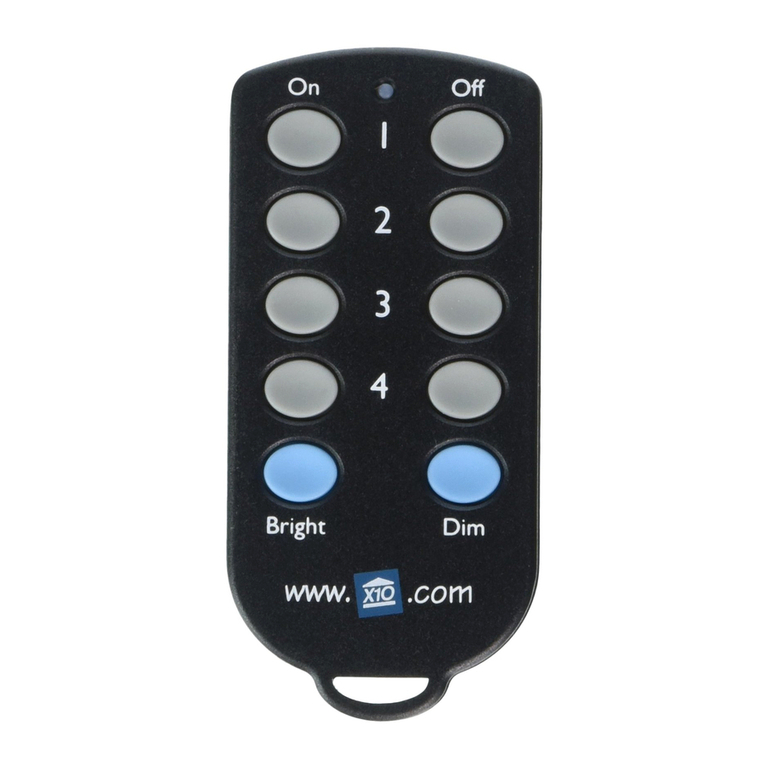 X10 KR22A User manual