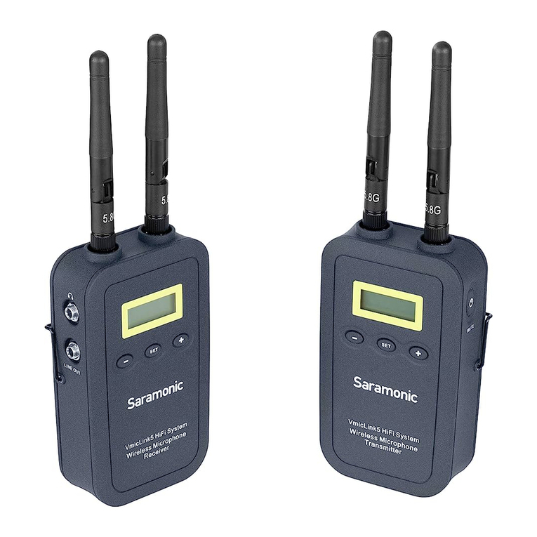 Saramonic VmicLink5 HiFi System User manual