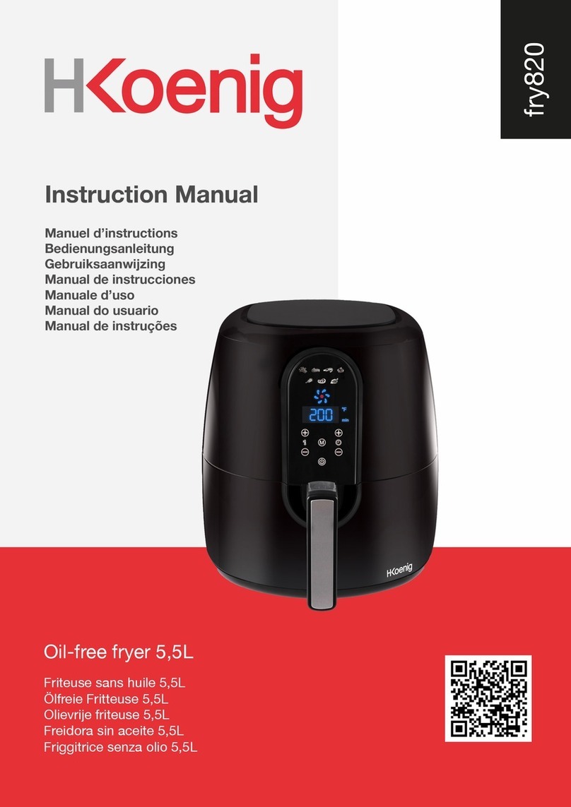 H.Koenig fry820 instruction manual