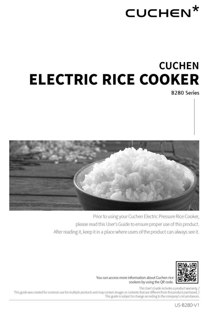 Cuchen B280 Series manual