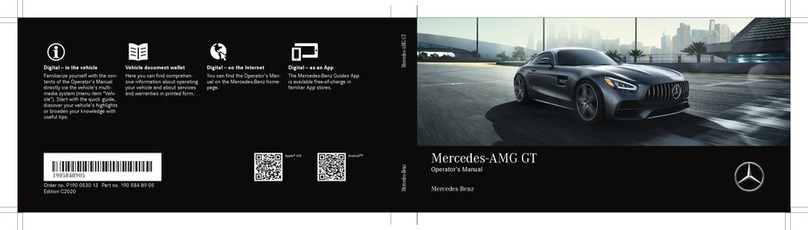 Mercedes-Benz AMG GT 2020 Operator's manual