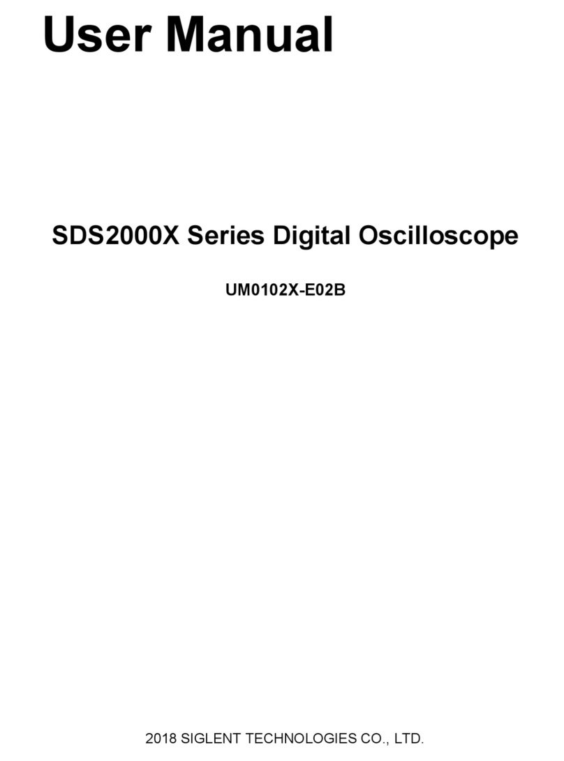 SIGLENT SDS-2000X-LA user manual