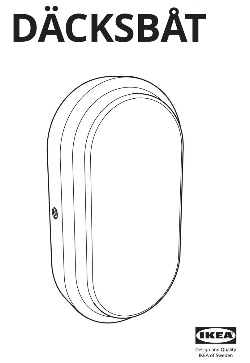 IKEA DACKSBAT User manual
