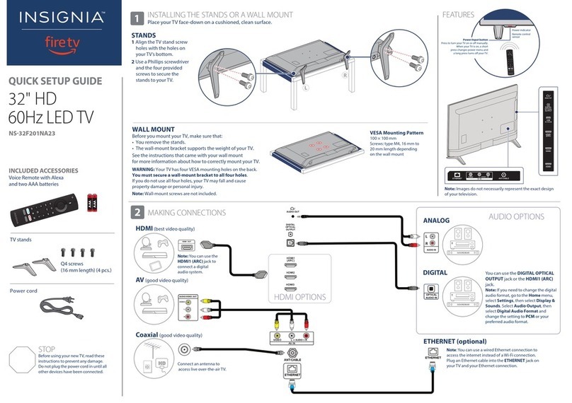 Insignia NS-32F201NA23 User manual