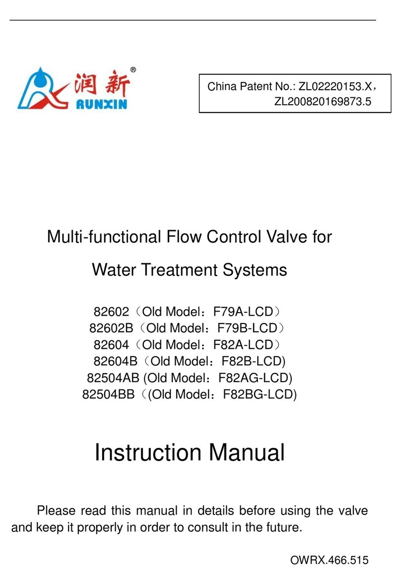 Runxin F79A-LCD User manual