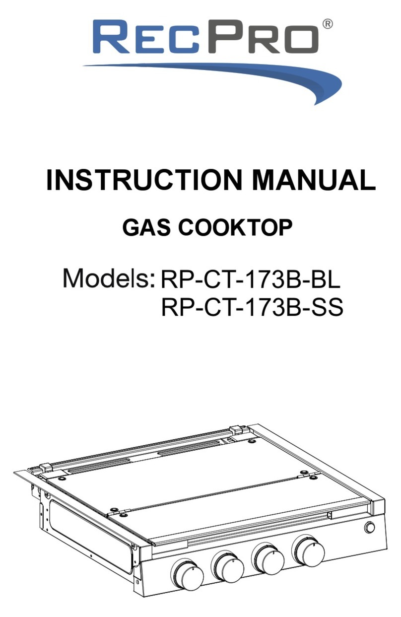 RecPro RP-CT-173B-BL instruction manual