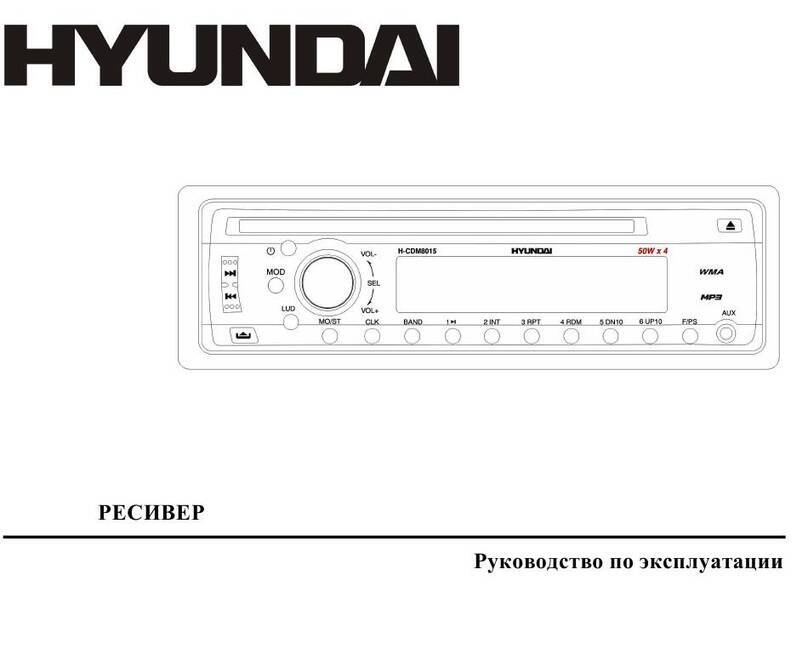 Hyundai H-CDM8015 User manual