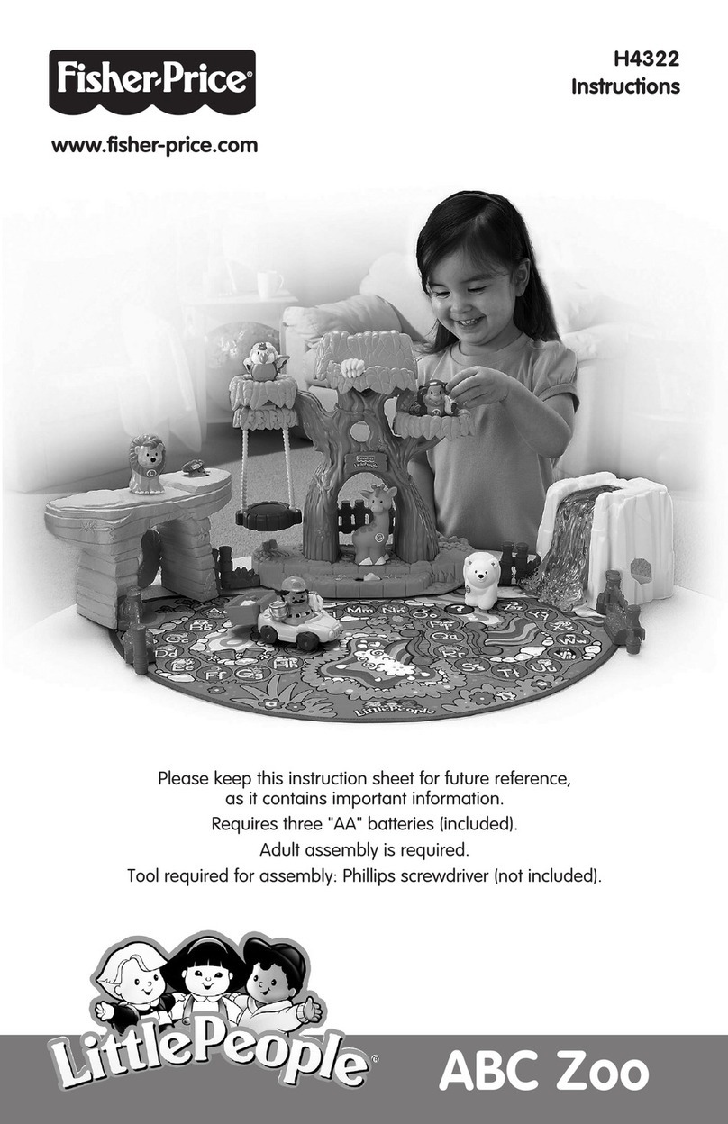 Fisher-Price LittlePeople ABC Zoo H4322 instructions