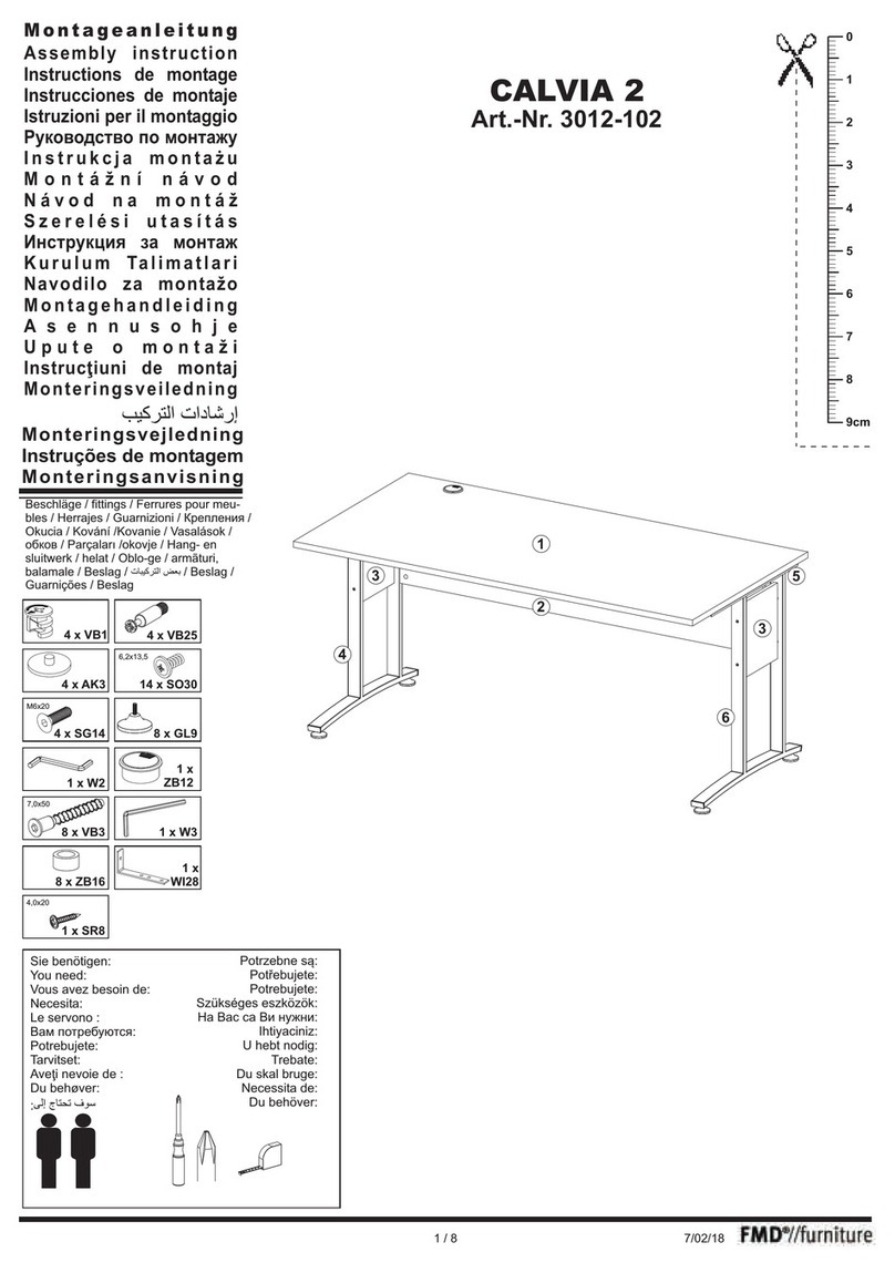FMD Furniture CALVIA 2 3012-102 Assembly instruction FMD Furniture CALVIA 2 3012-102 Assembly instruction