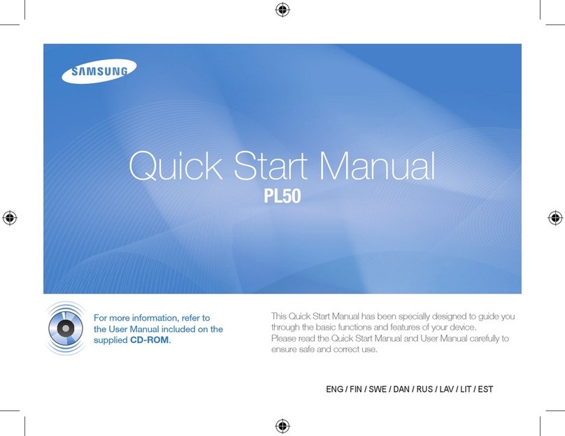 Samsung PL50 Instruction manual