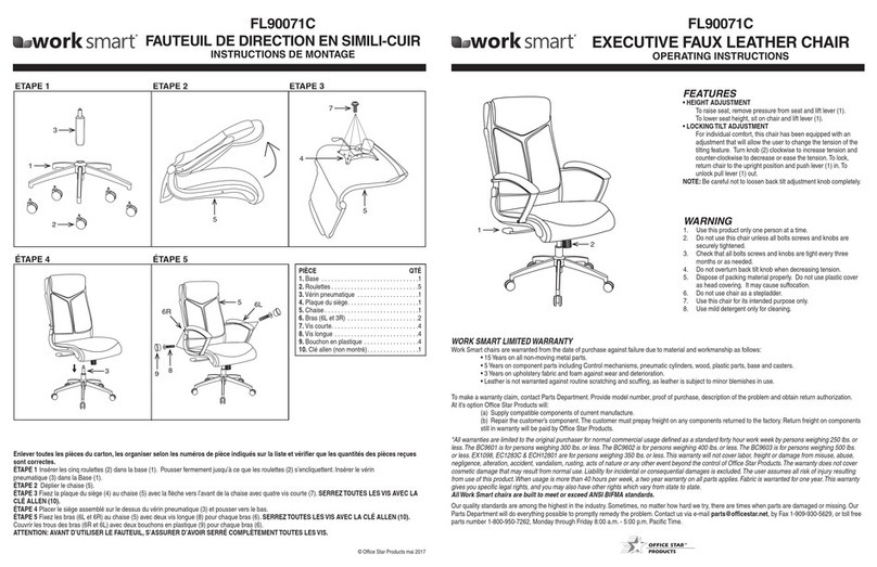 Work Smart FL90071C User manual