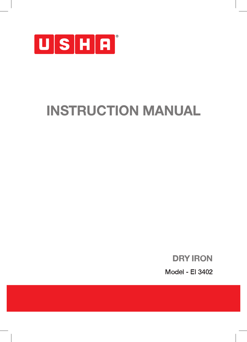 usha EI 3402 instruction manual