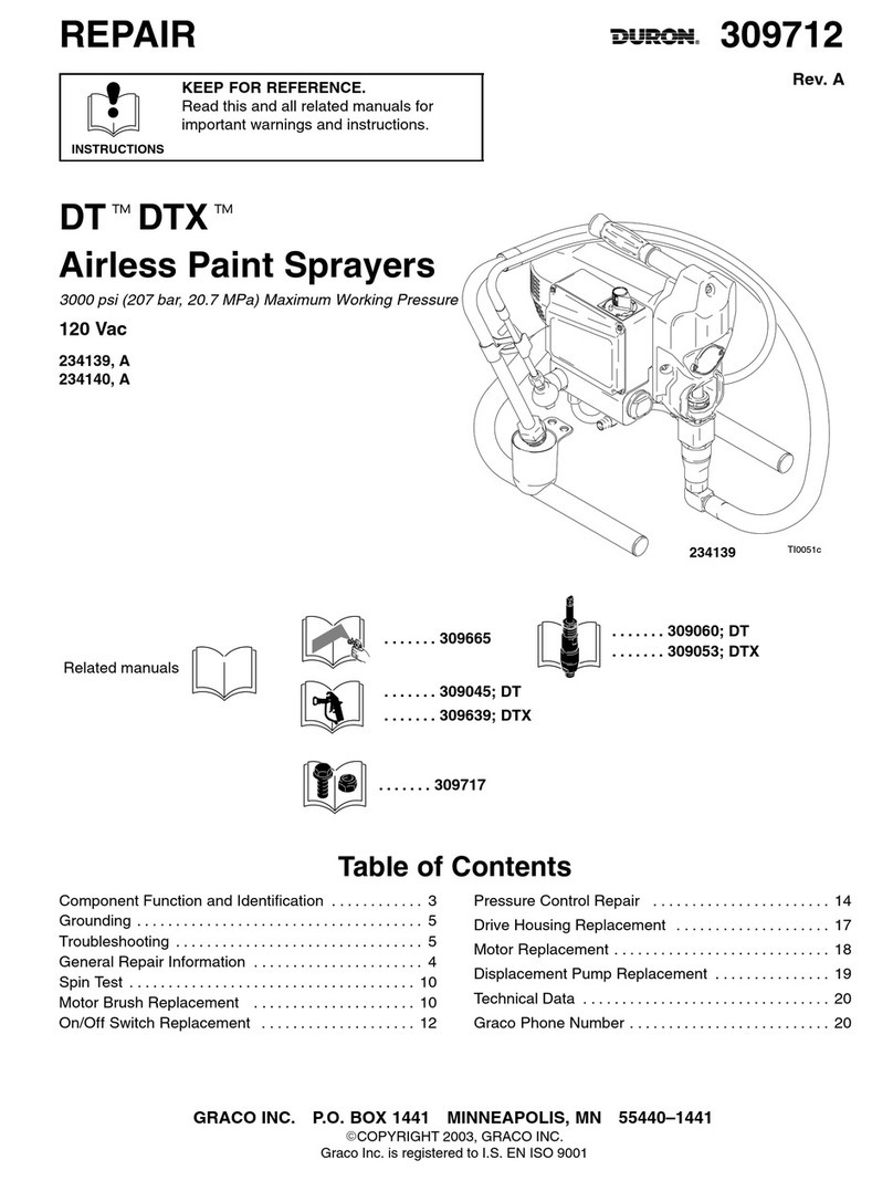 Graco DT 234140 A Repair manual
