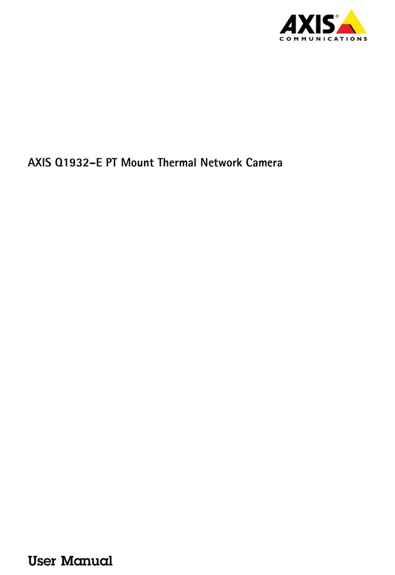 Axis Q1932-E PT User manual Axis Q1932-E PT User manual