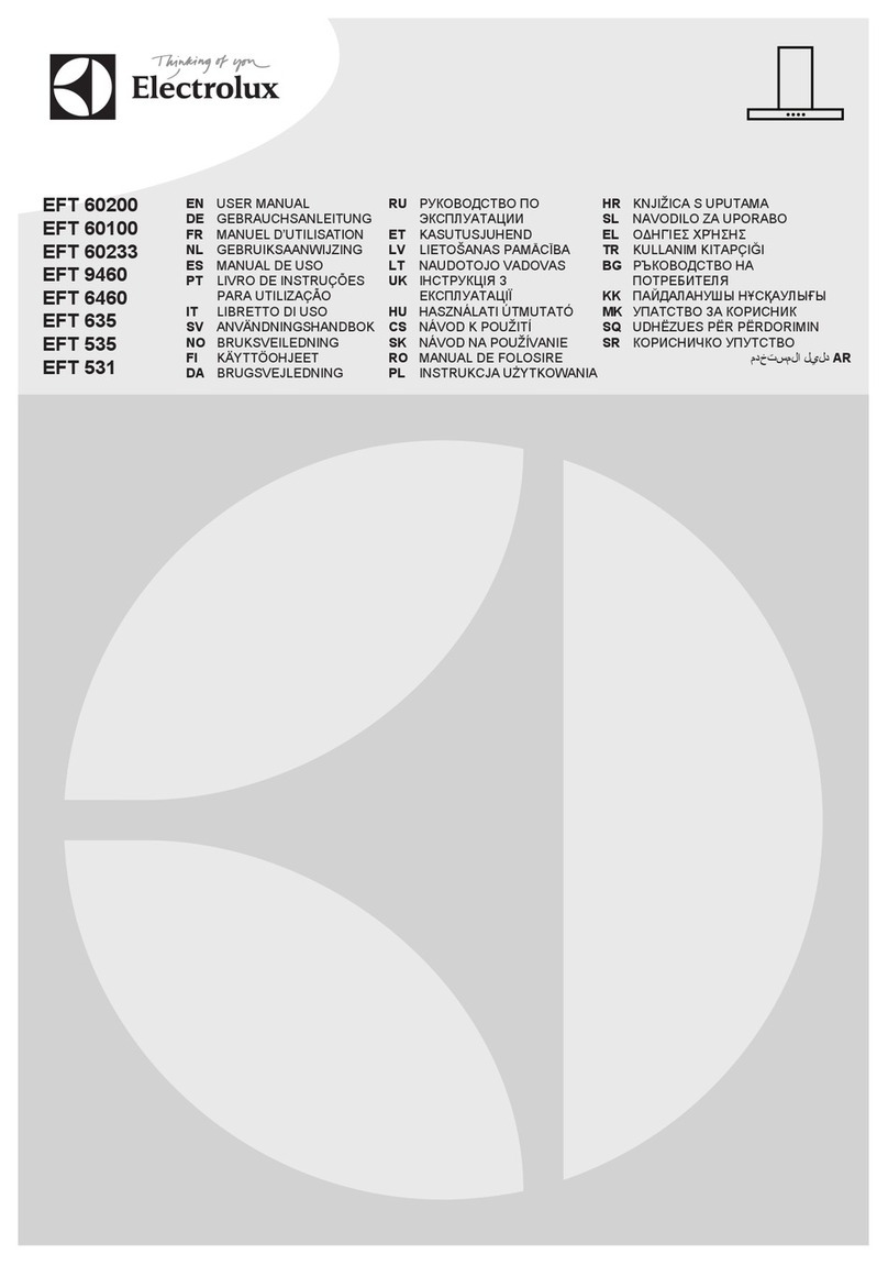Electrolux EFT 60233 user manual