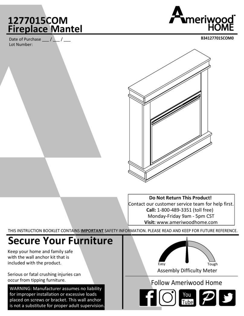 Ameriwood HOME 1277015COM manual