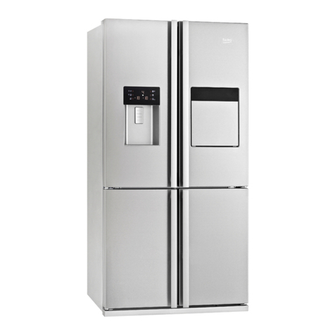 Beko GNE134631X manual