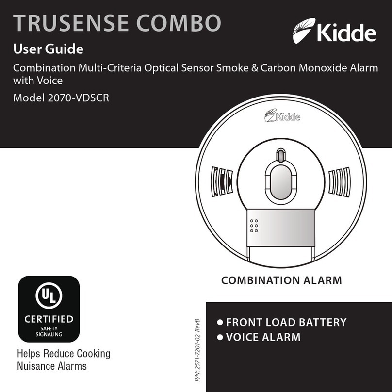 Kidde TRUSENSE COMBO User manual