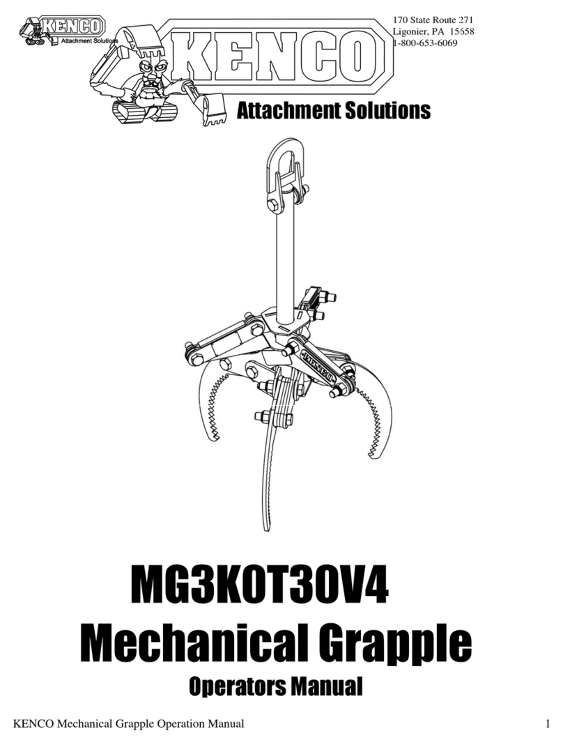 Kenco MG3K0T30V4 Operator's manual