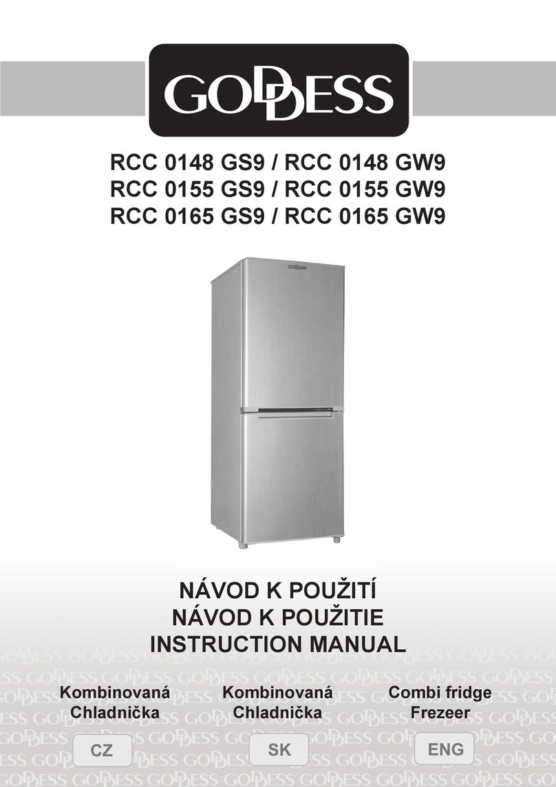 Goddess RCC 0148 GS9 instruction manual