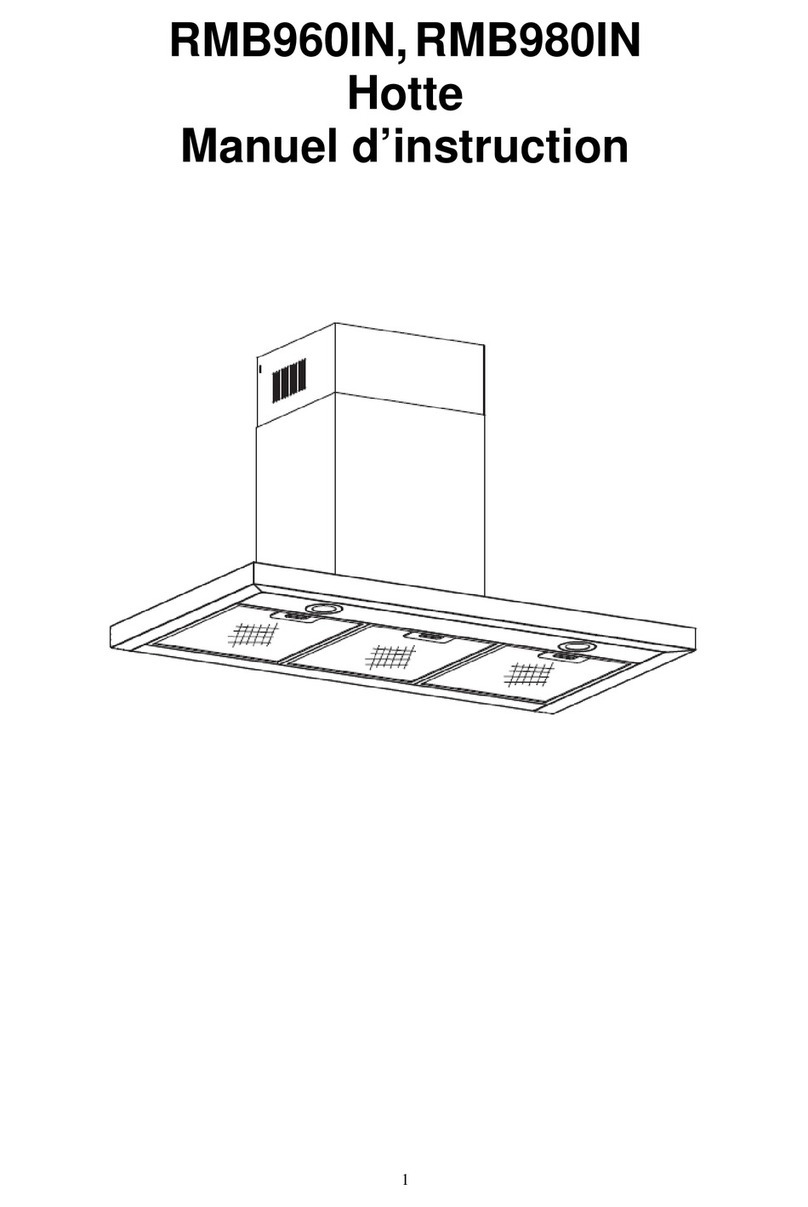 ROSIERES RMB960IN instruction manual