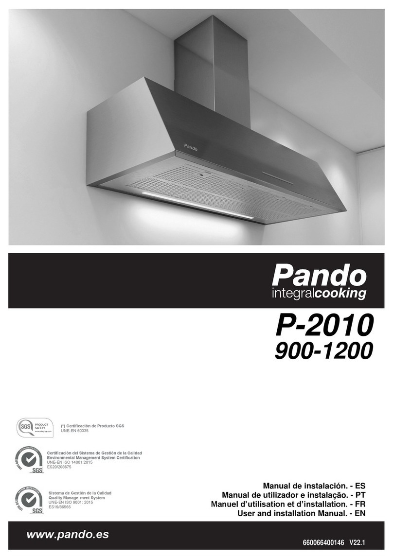 Pando P-2010 User and installation manual
