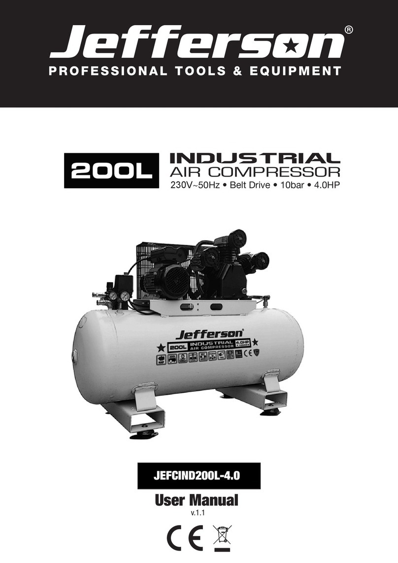 Jefferson Professional Tools & Equipment JEFCIND200L-4.0 User manual