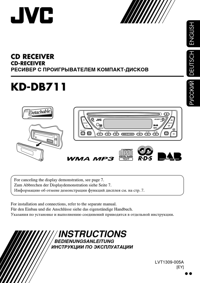 JVC KD-DB711 User manual