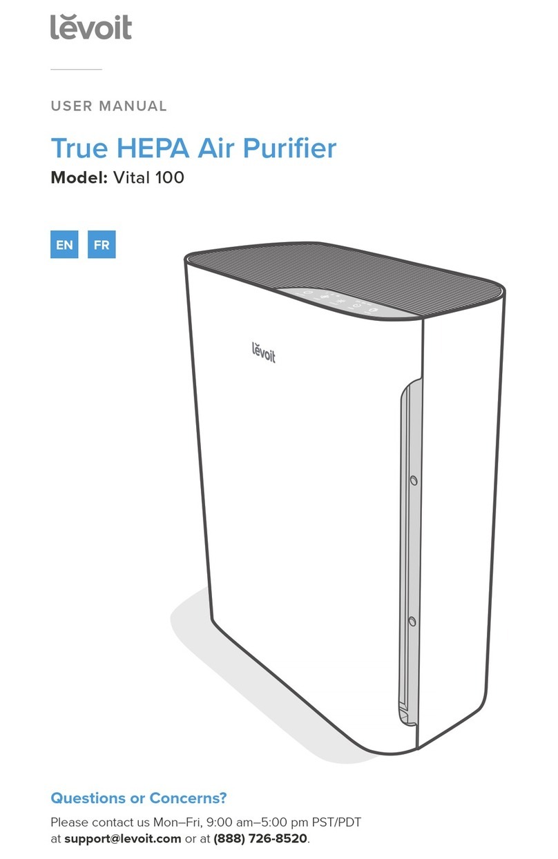 Levoit Vital 100 User manual